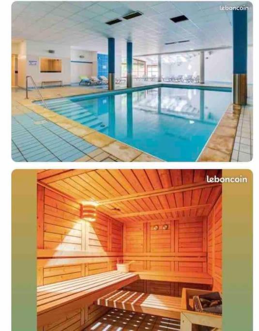 Au Bout Du Bois Piscine Sauna Hammam Accessible En Saison Et Le Logement Accessible Toute L Annee 莱代塞尔 外观 照片
